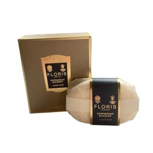 NIB Floris London Edwardian Bouquet Luxury Soap - set of 3